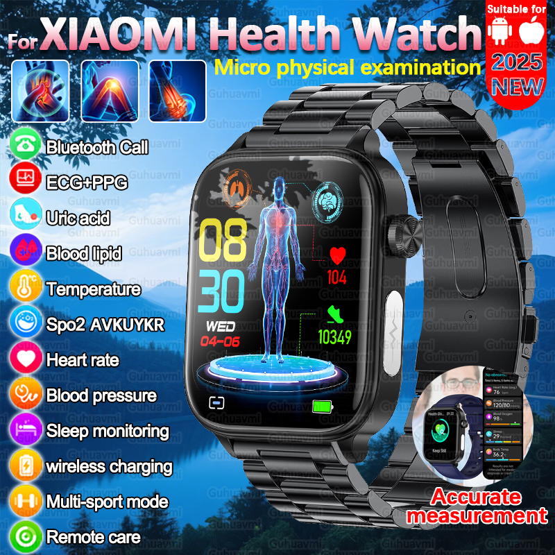 Smartwatch New Watches 2025 - 2025 New For XIAOM1 ECG+PPG Blood