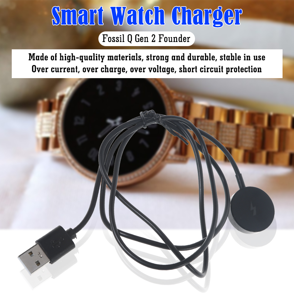 Fossil Watches Smartwatch Gen 3 - USB Smart Watch Magnetic Charger Short