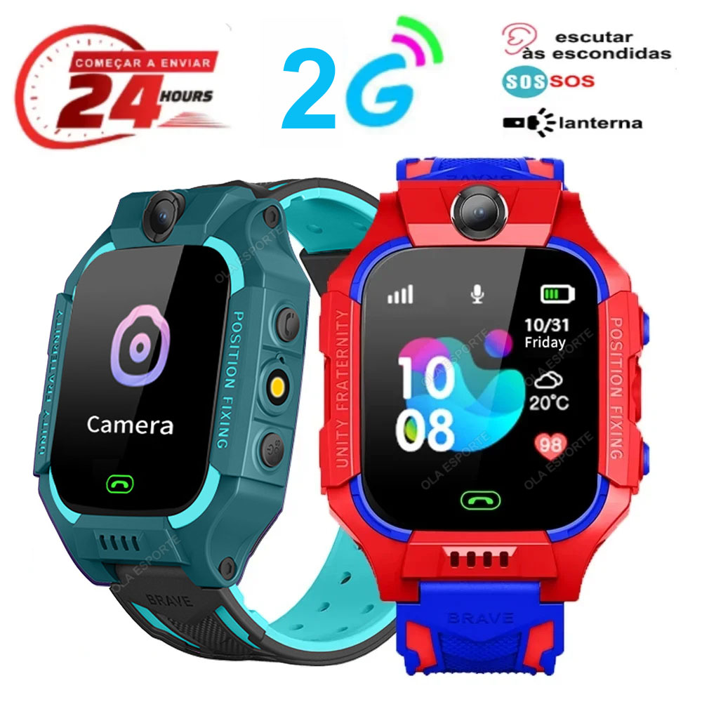 Smartwatch Watches Gift For Boys With Gps - 2026 New 2G Kids Smart Watch
