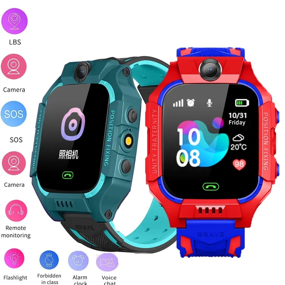 Smartwatch Watches Gift For Boys With Gps - 2026 New Kids Smart Watch SOS