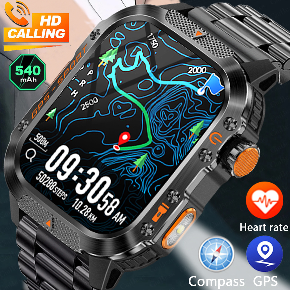 Smartwatch New Watches 2025 - 2025 New Military Outdoor Smart Watch