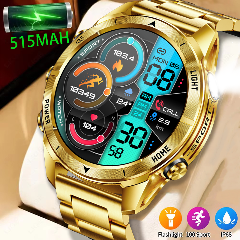 Smartwatch New Watches 2025 - 2026 A NEW Military GPS IP68