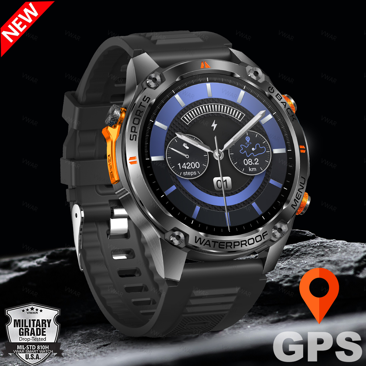 Watch Vs Smartwatch - VWAR ACE Ultra GPS Watches Men