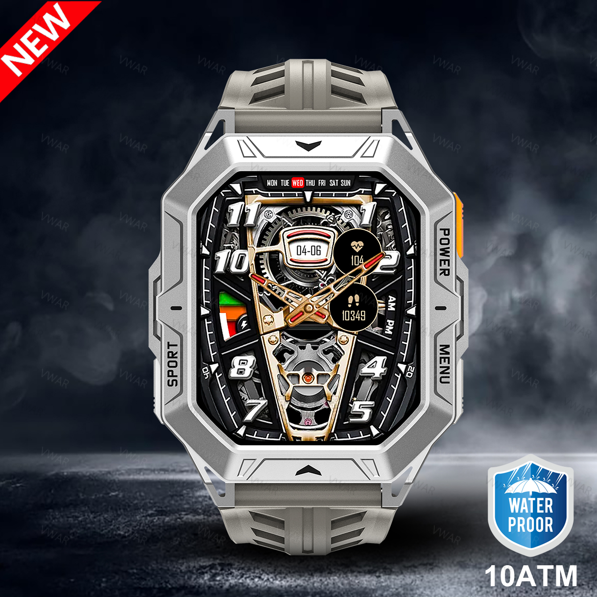 Watch Vs Smartwatch - Tactical Smart Watch VWAR TANK X1