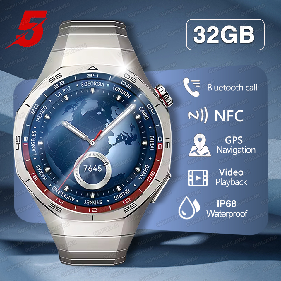 Heart Rate Gps Watch - 2026 New Watch 5 Pro GPS