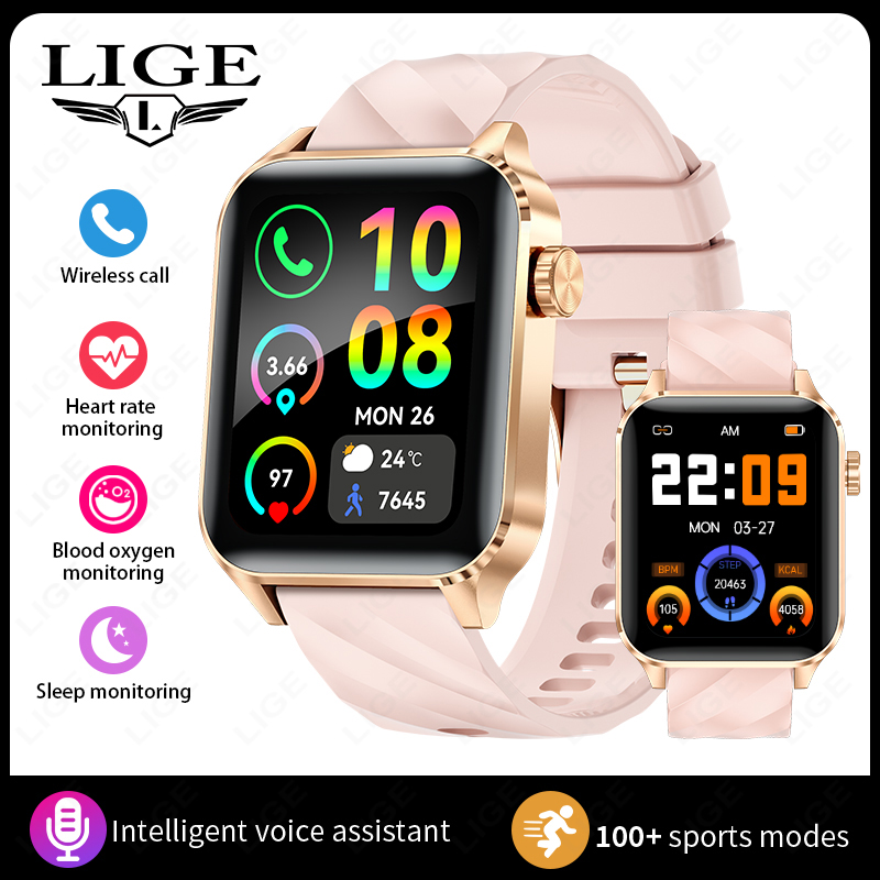 Smartwatch Watches For Sale - LIGE Smart Watch Luxury Women's Sports