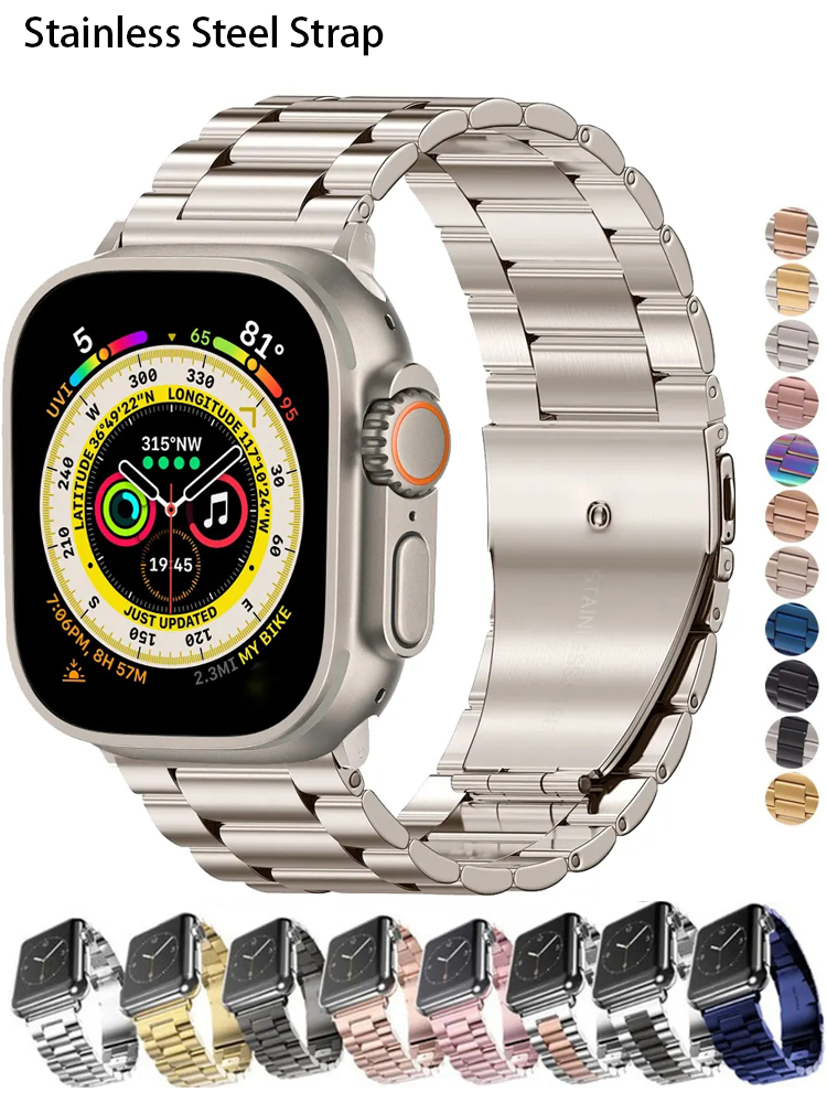 Smartwatch Apple Watches For Men - Metal strap For Apple watch Ultra