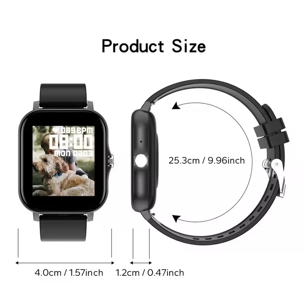 Lenovo 2026 New Full Touch Scr - Smartwatch Digital Watches For Men ulasan dan harga