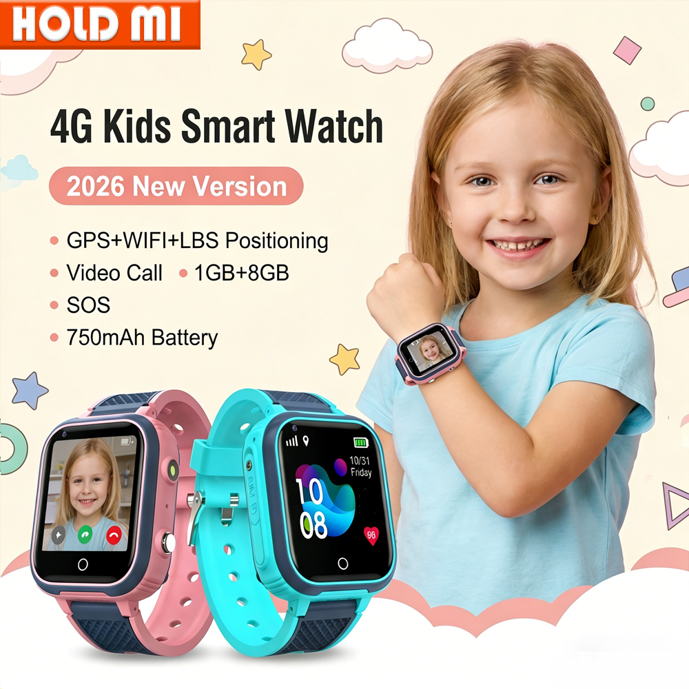 New Kids Smart Watch 4G LTE GP - Smartwatch Watches Gift For Boys With Gps ulasan dan harga