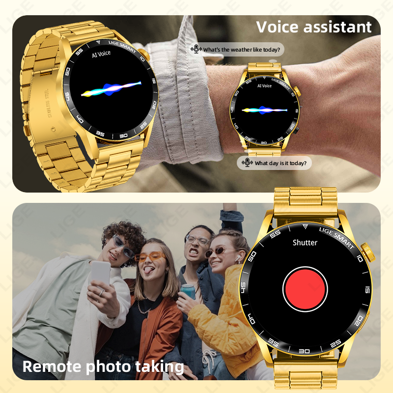 LIGE Luxury Men Sport Smart Wa - Smartwatch Luxury Watches For Women ulasan dan harga
