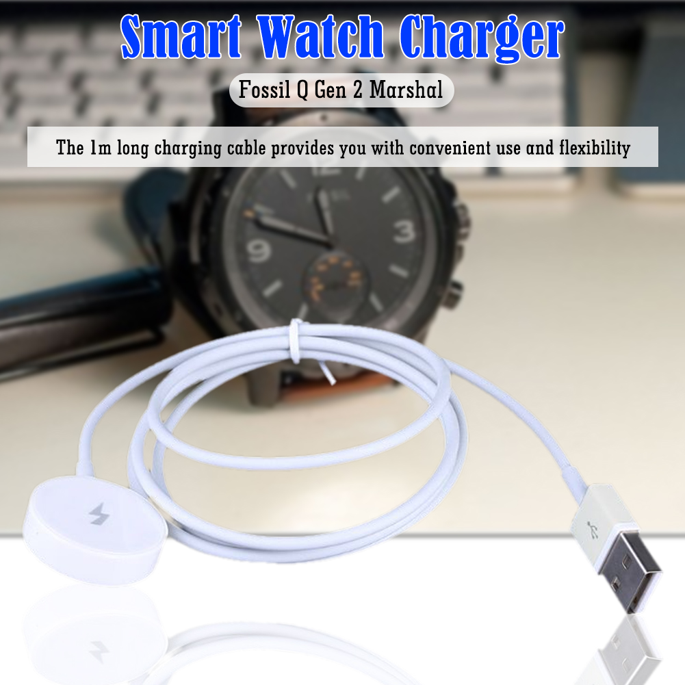 USB Smart Watch Magnetic Charg - Fossil Watches Smartwatch Gen 3 ulasan dan harga