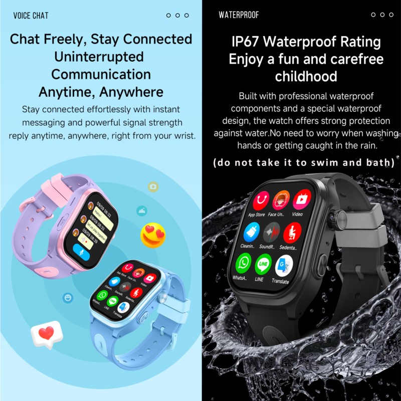 Smart Watch Kids 4G GPS WIFI V - Smartwatch Watches Gift For Boys With Gps ulasan dan harga