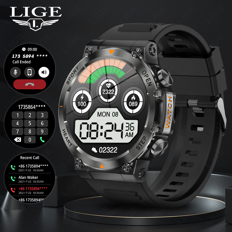 LIGE 2026 Smart Watches Heart  - Smartwatch Watches For Sale ulasan dan harga