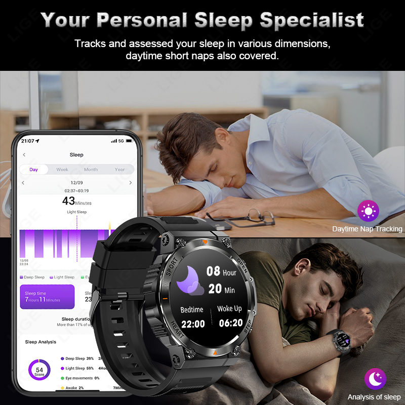 LIGE 2026 Smart Watches Heart  - Smartwatch Watches For Sale ulasan dan harga