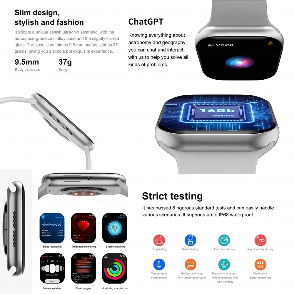 2025 New Original for Apple DT - Smartwatch New Watches 2025 ulasan dan harga