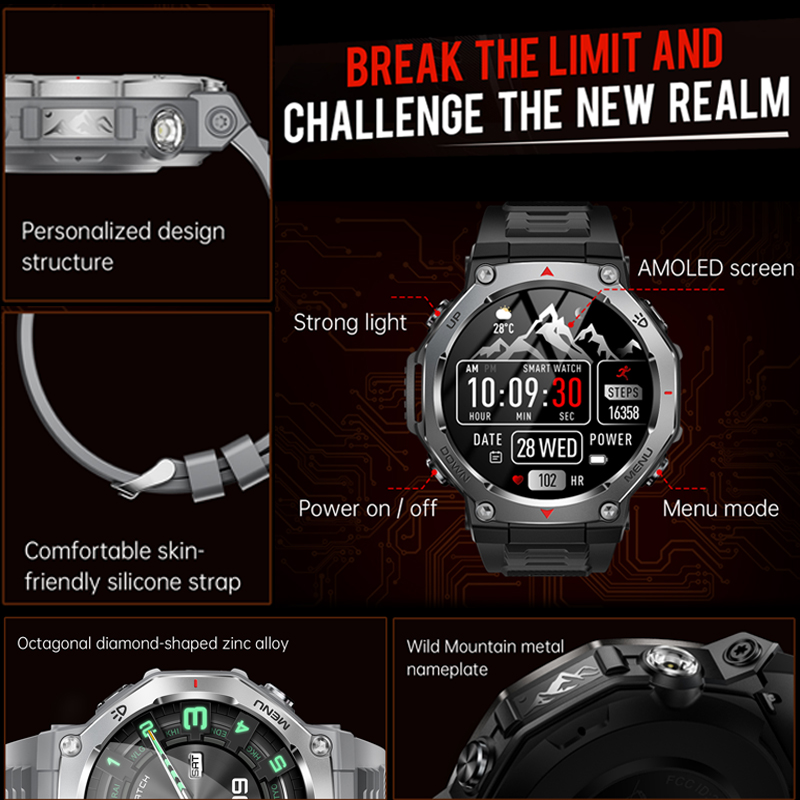 2026 New T-Rex 3 Ultra Outdoor - Heart Rate Gps Watch ulasan dan harga