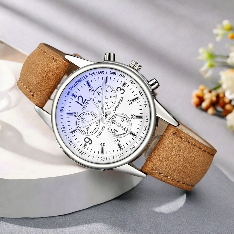 Geneva Men's Chronograph Watch - Smartwatch Watches Best Gift For Men ulasan dan harga