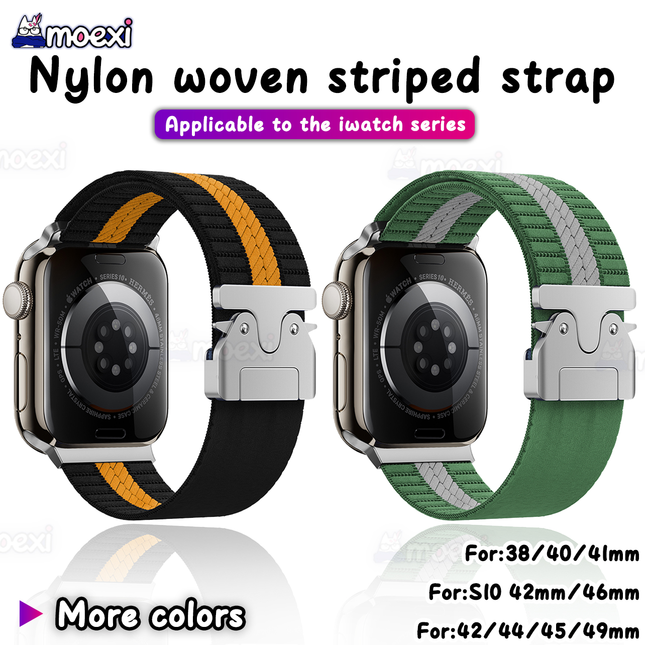 For ZD8 Ultra Nylon woven stri - Watch Iwo ulasan dan harga