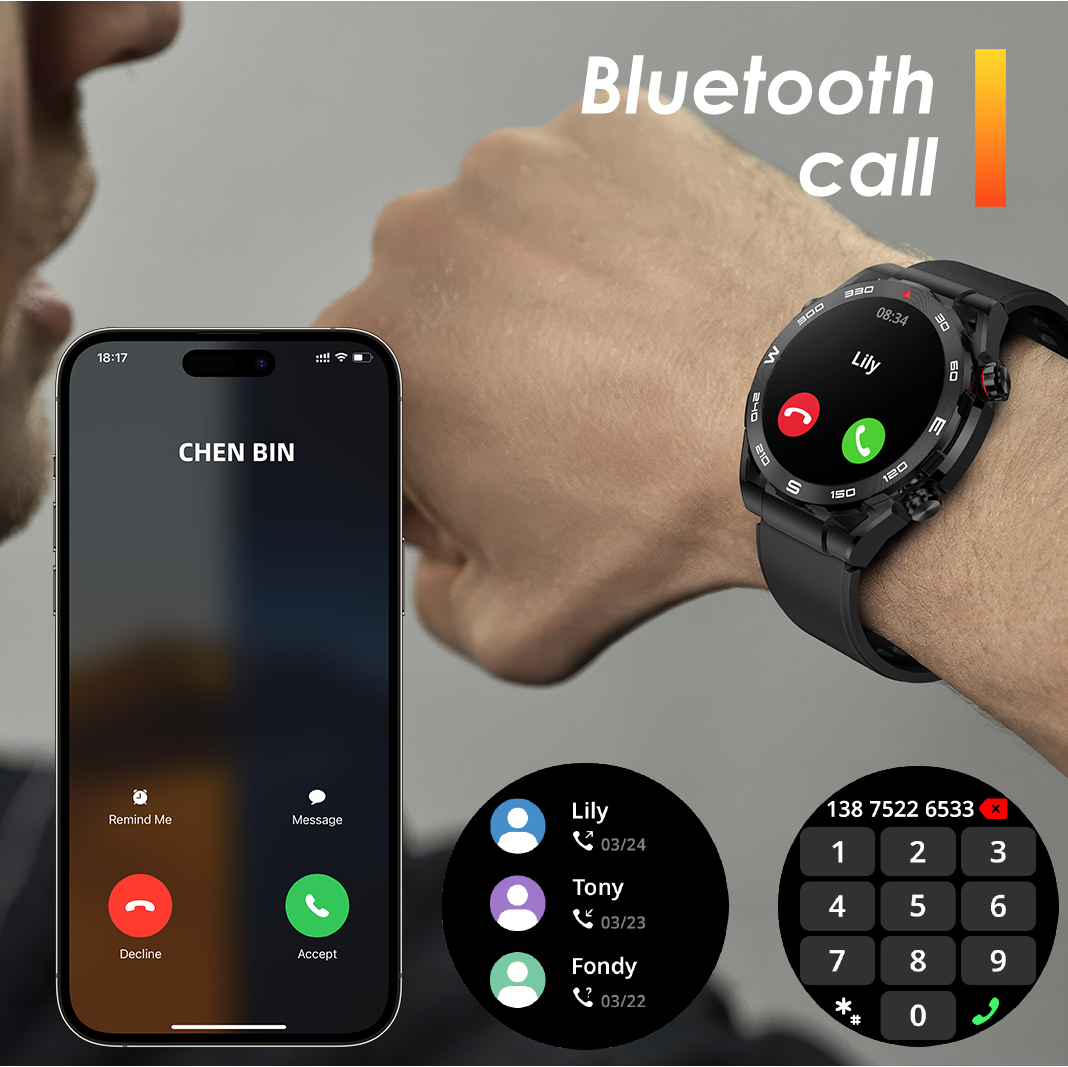 Pinteek AM13 Smart Watches: 10 - Smartwatch Online Watches For Men ulasan dan harga