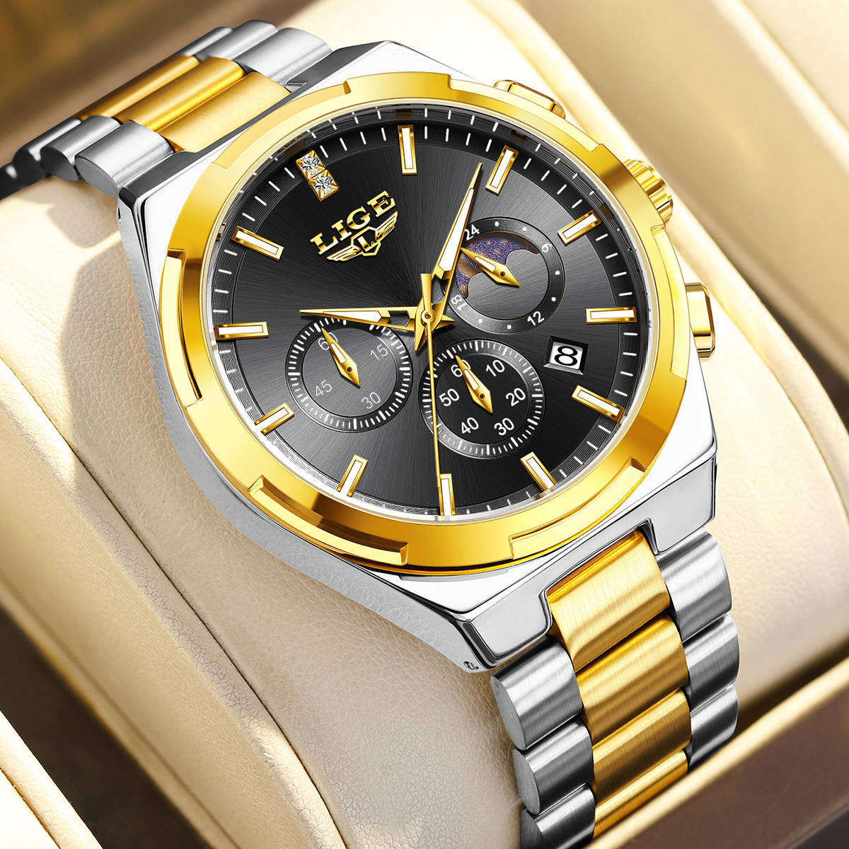 LIGE Top Brand Luxury Watch Wo - Smartwatch Luxury Watches For Women ulasan dan harga