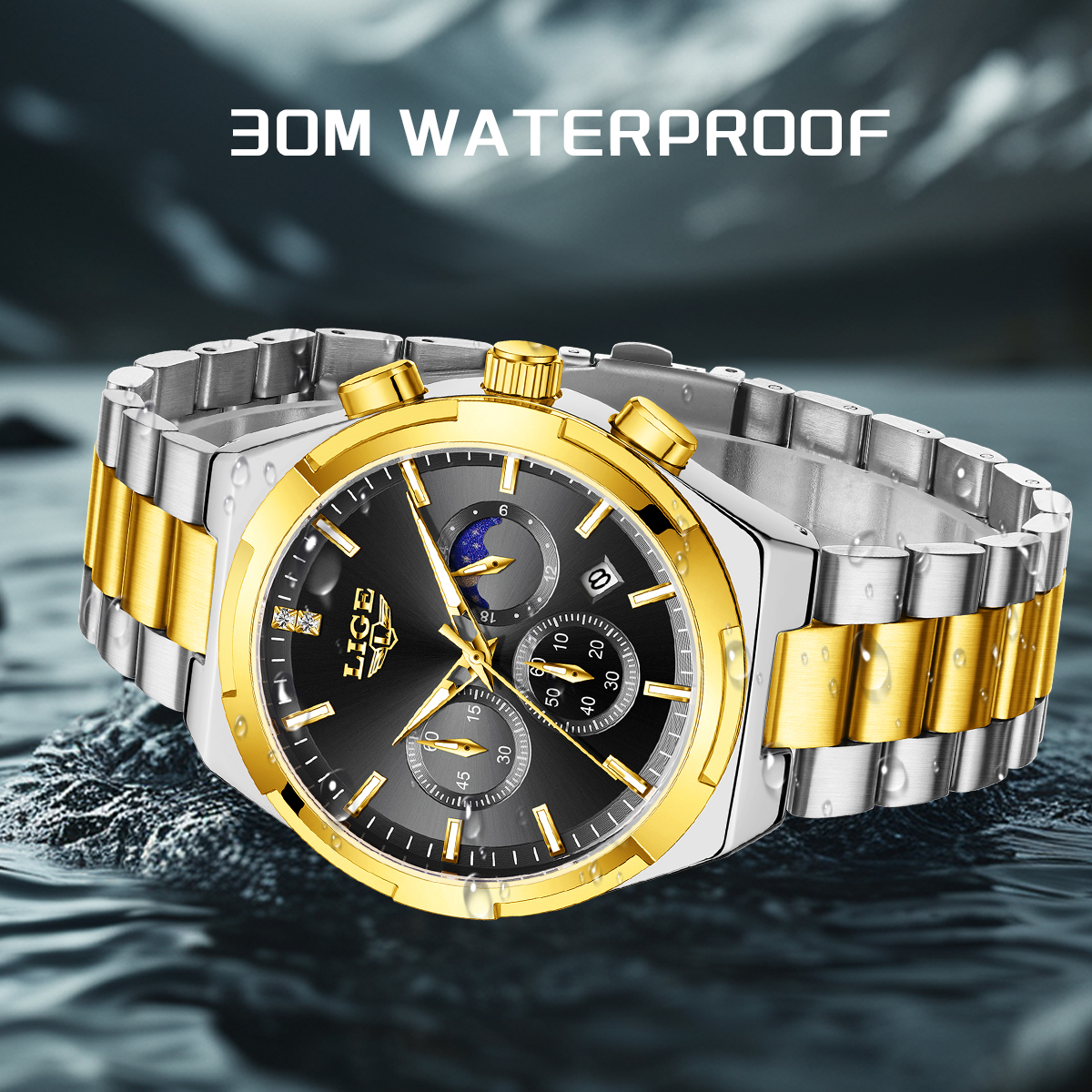 LIGE Top Brand Luxury Watch Wo - Smartwatch Luxury Watches For Women ulasan dan harga