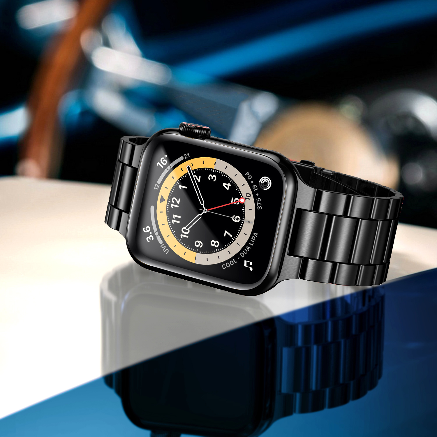 Stainless Steel Strap For Appl - Smartwatch Luxury Watches For Women ulasan dan harga