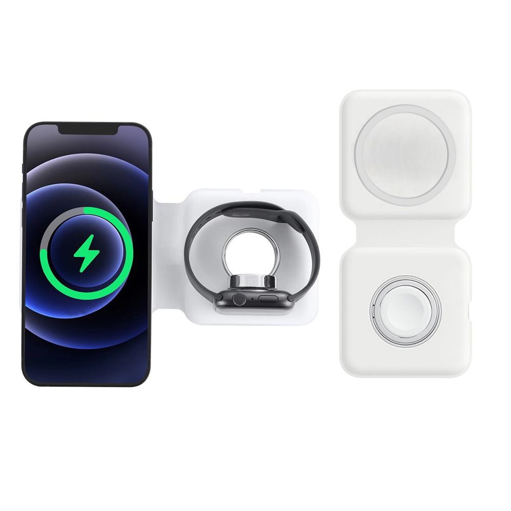 2IN1 Magnetic Wireless Charger - Xwatch Smartwatch ulasan dan harga