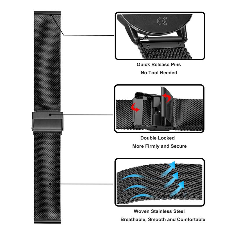 18mm Metal Strap For Fossil Wo - Fossil Watches Smartwatch Gen 6 ulasan dan harga