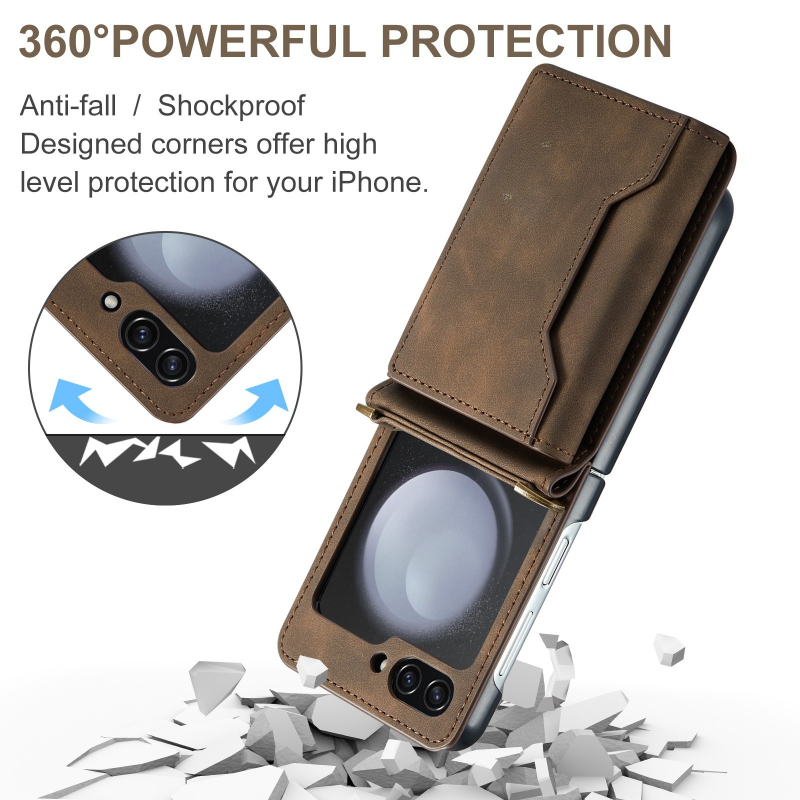 Magnetic Leather Wallet Card S - Samsung Galaxy Strap ulasan dan harga