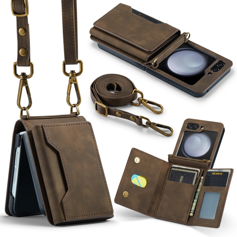 Magnetic Leather Wallet Card S - Samsung Galaxy Strap ulasan dan harga
