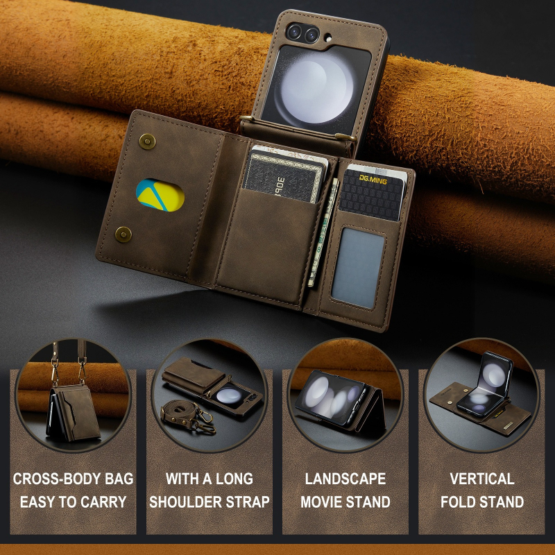Magnetic Leather Wallet Card S - Samsung Galaxy Strap ulasan dan harga