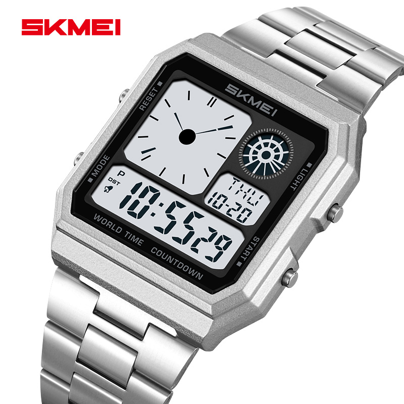 SKMEI 2353 Stainless Steel Str - Casio Watches Smartwatch ulasan dan harga
