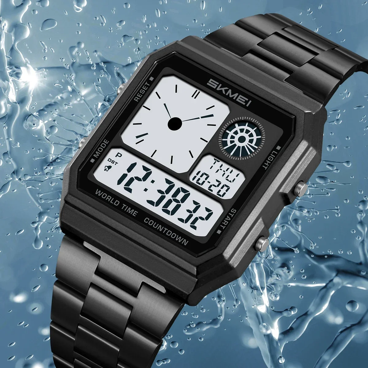 SKMEI 2353 Stainless Steel Str - Casio Watches Smartwatch ulasan dan harga