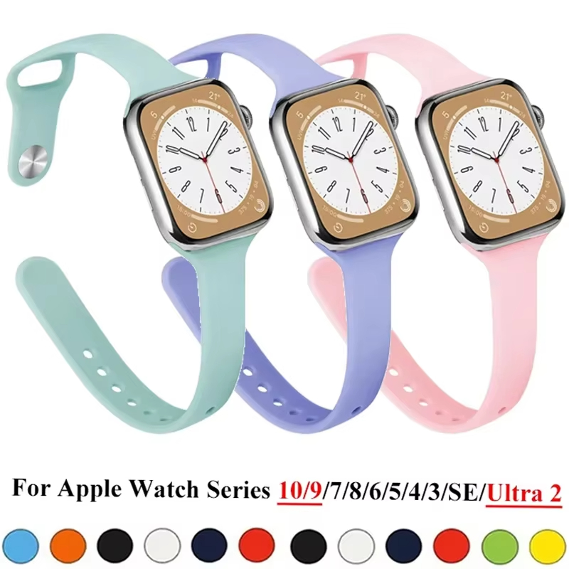 Breathable Silicone Strap For  - Smartwatch Apple Watches For Men ulasan dan harga