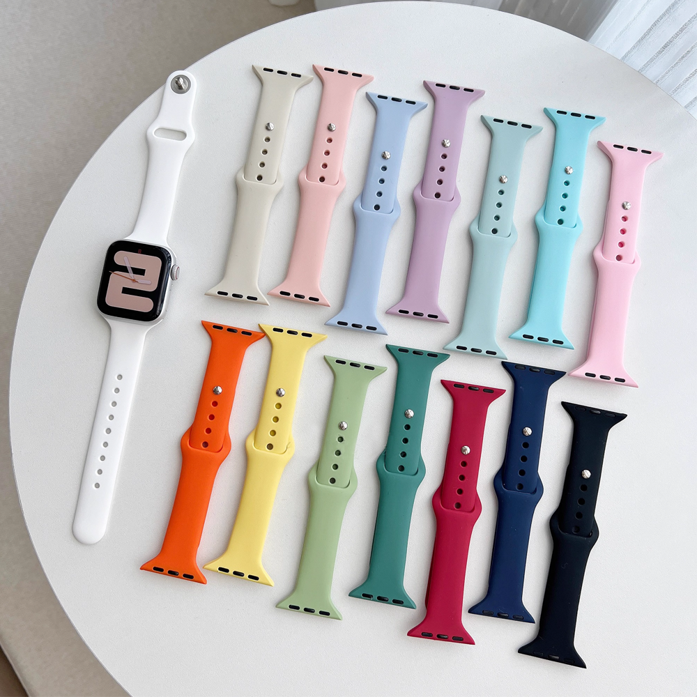 Breathable Silicone Strap For  - Smartwatch Apple Watches For Men ulasan dan harga