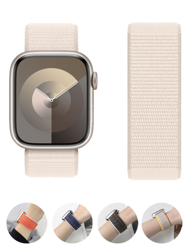 Nylon Loop Strap for apple wat - Smartwatch Apple Watches For Men ulasan dan harga