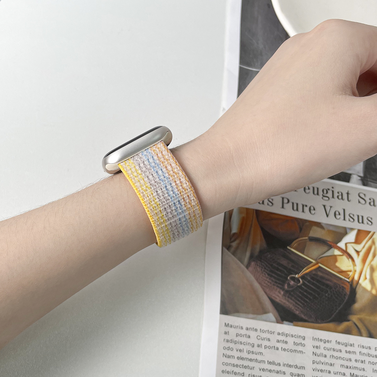 Nylon Loop Strap for apple wat - Smartwatch Apple Watches For Men ulasan dan harga