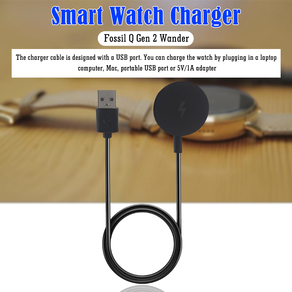 Smartwatch Charging Cable Dock - Fossil Watches Smartwatch Gen 3 ulasan dan harga