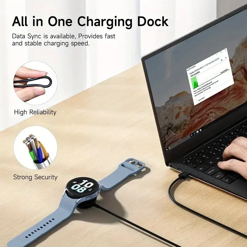 Wireless Watch Charger Compati - Watches Smartwatch Samsung ulasan dan harga