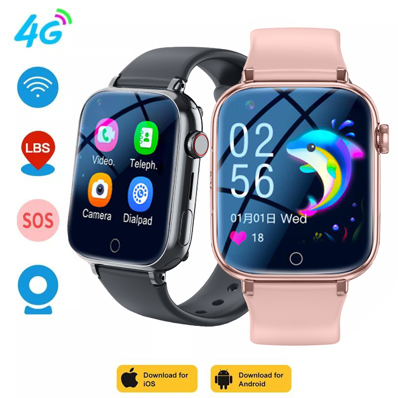 4G Smart Watch Kids LBS Locati - Smartwatch Watches Gift For Boys With Gps ulasan dan harga