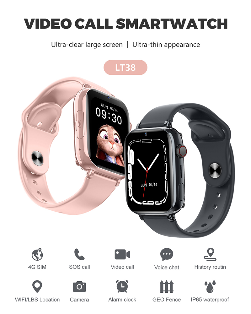 4G Smart Watch Kids LBS Locati - Smartwatch Watches Gift For Boys With Gps ulasan dan harga