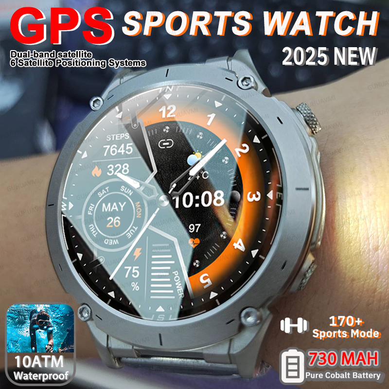 New Outdoors T-Rex 3 Military  - Heart Rate Gps Watch ulasan dan harga