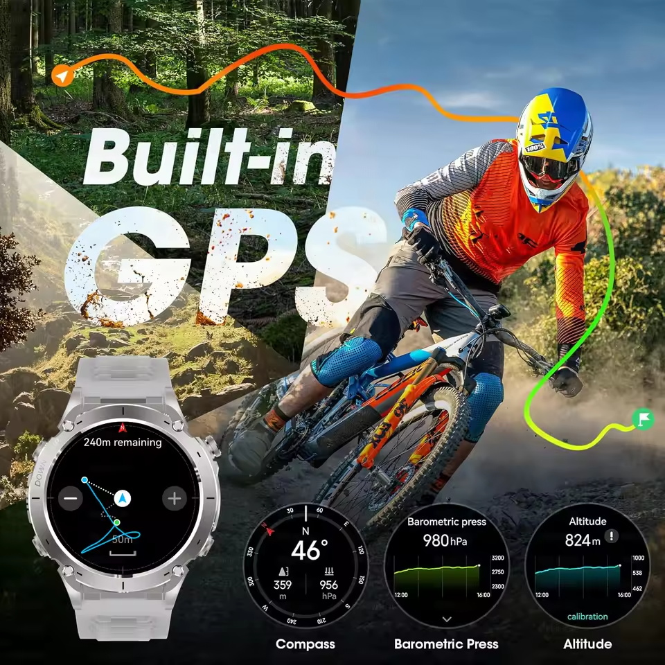 New Outdoors T-Rex 3 Military  - Heart Rate Gps Watch ulasan dan harga