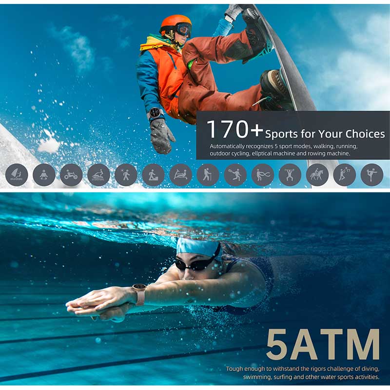 2026 GPS Smart Watch AMOLED 1. - Heart Rate Gps Watch ulasan dan harga