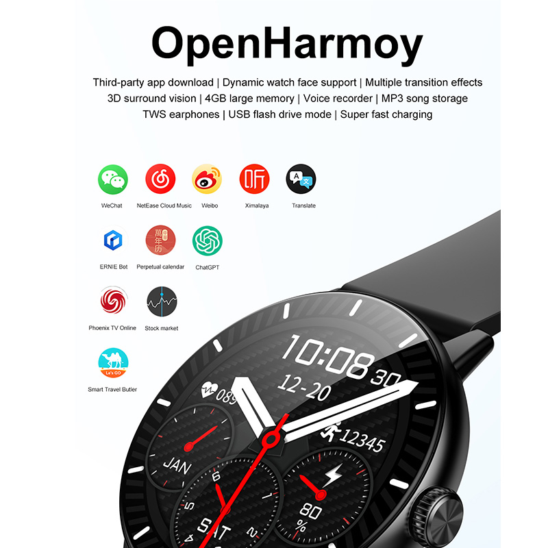 2026 New 3D Surround Vision Sm - Smartwatch New Watches 2025 ulasan dan harga