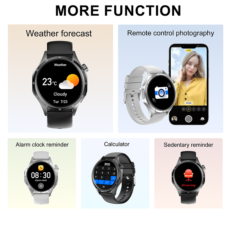 2026 New Smart Watch Men AMOLE - Smartwatch Online Watches For Men ulasan dan harga