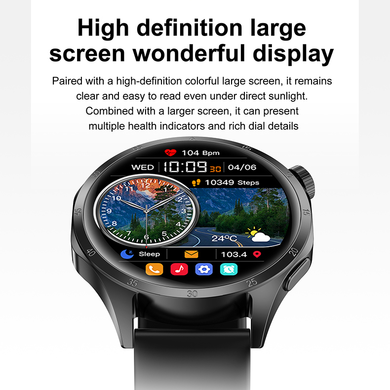 2026 New Smart Watch Men AMOLE - Smartwatch Online Watches For Men ulasan dan harga