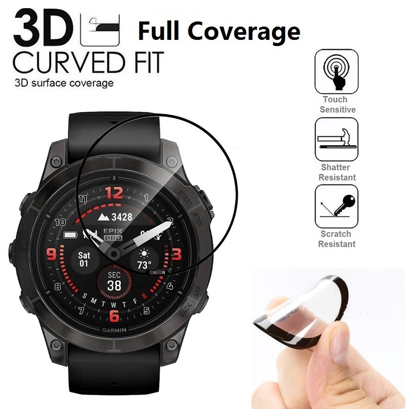 3PCS 3D Curved Edge Screen Pro - Xwatch Smartwatch ulasan dan harga