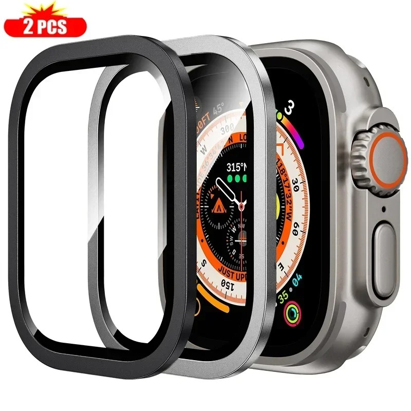 2PCS Tempered Glass for Apple  - Smartwatch Apple Watches For Men ulasan dan harga