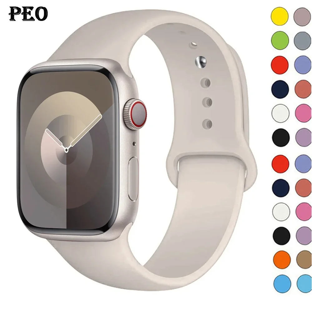 Silicone Band For Apple Watch  - Smartwatch Apple Watches For Men ulasan dan harga